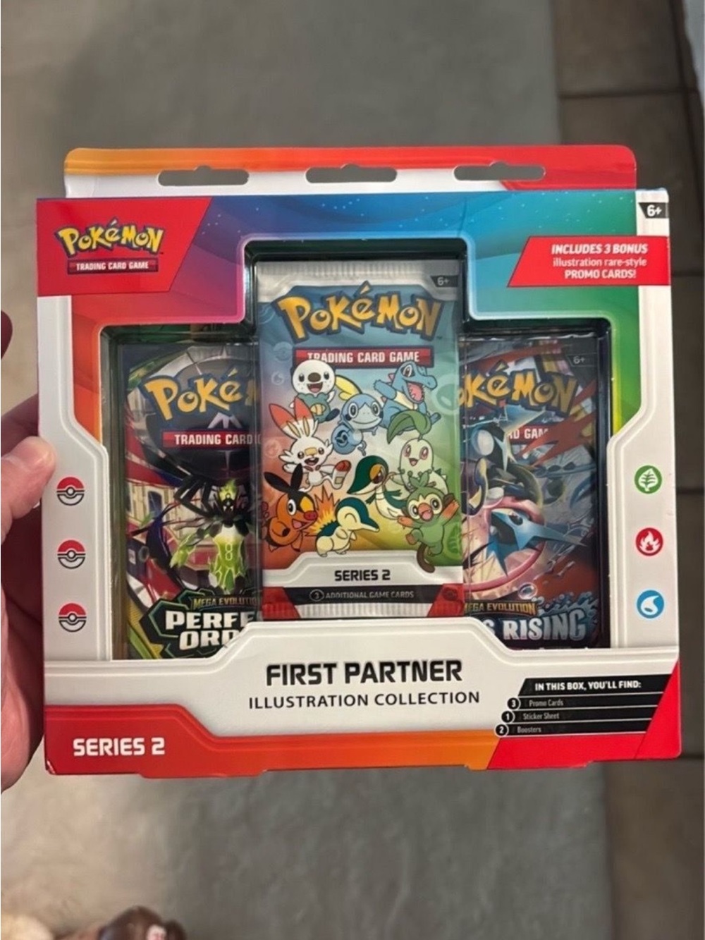 Pokemon First Partner Illustration Collection Series 2 - Red, Blue, Green, White